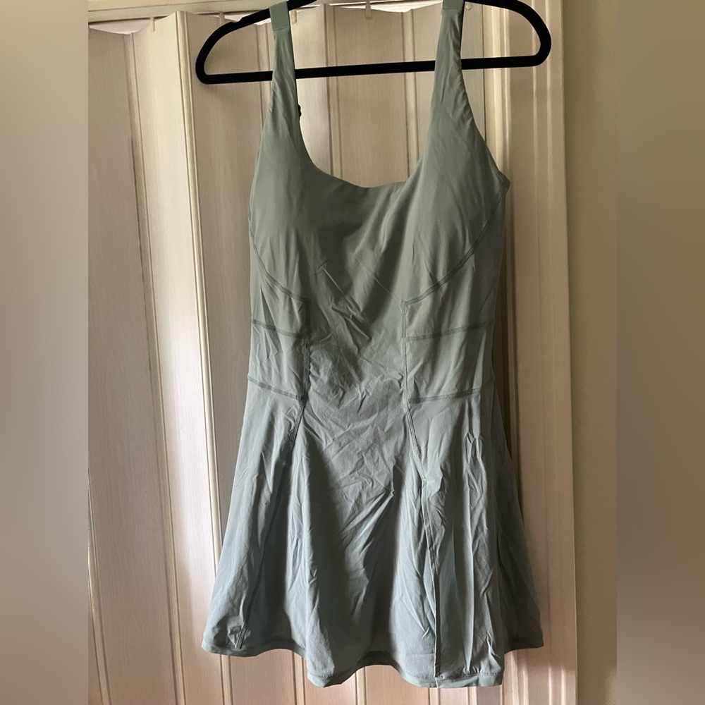 Women's Light Blue Mini Dress - Picture 7 of 10